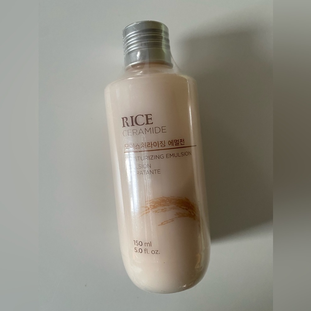 The Face Shop Rice Ceramide Moisturizing Emulsion -150 ml / New